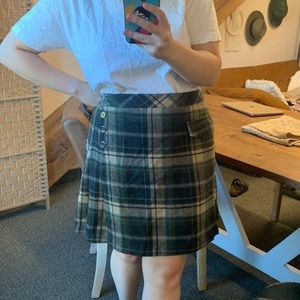 💜Tu Plaid Skirt